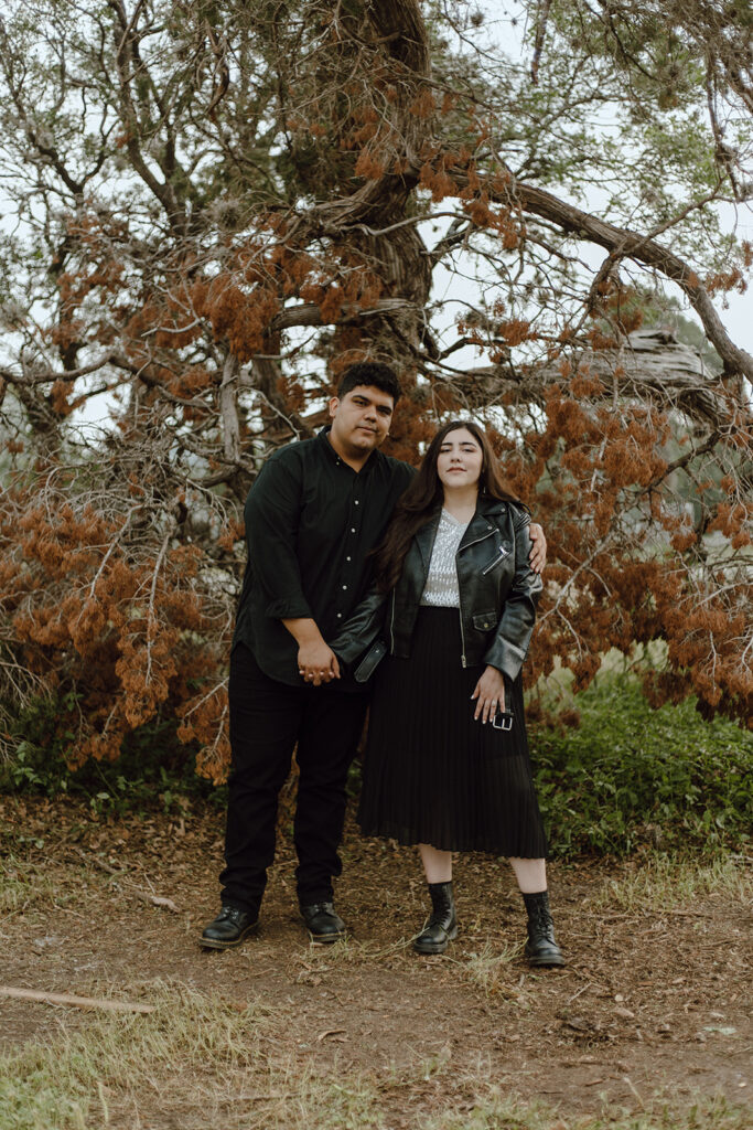 moody cemetery engagement session