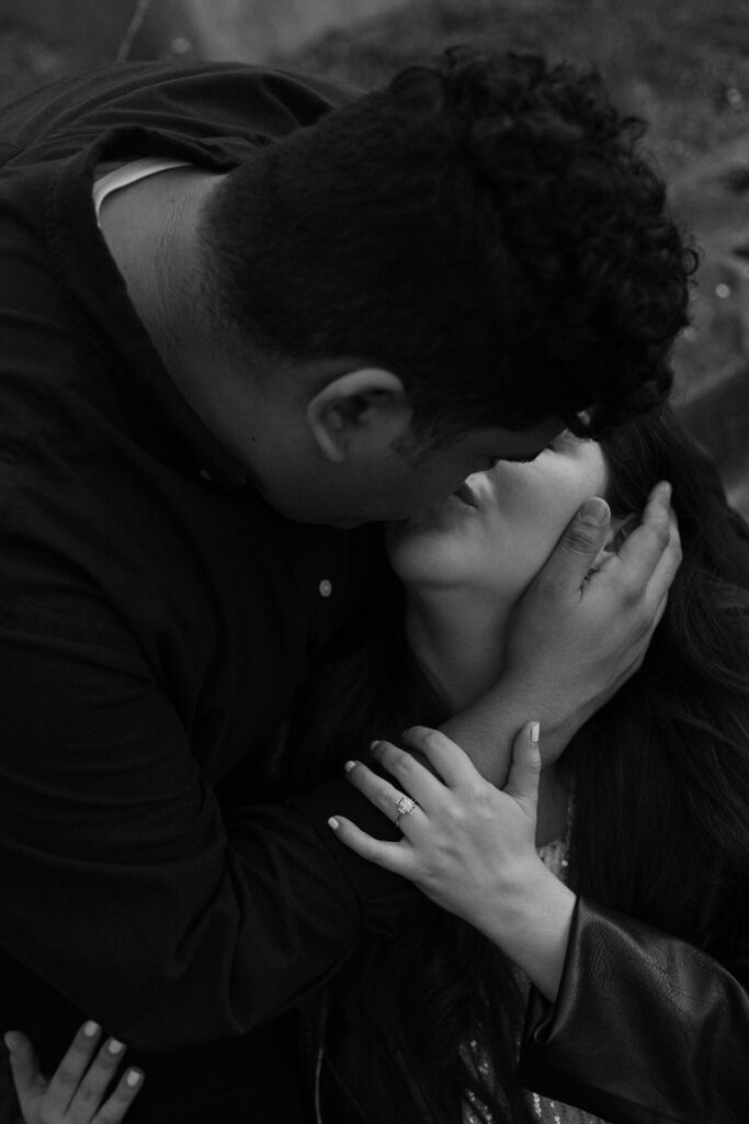 moody cemetery engagement session