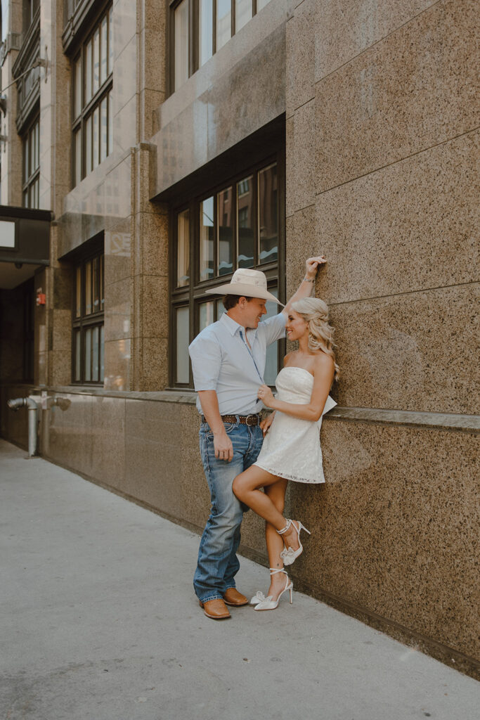 downtown san antonio engagement session