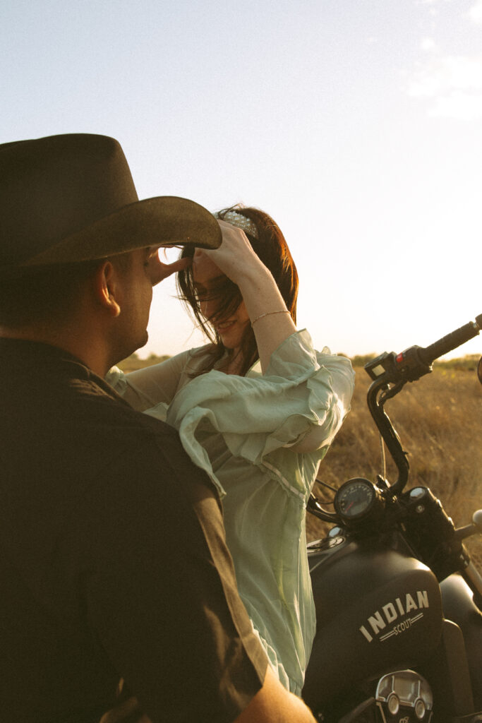 Lana Del Rey coded engagement session
