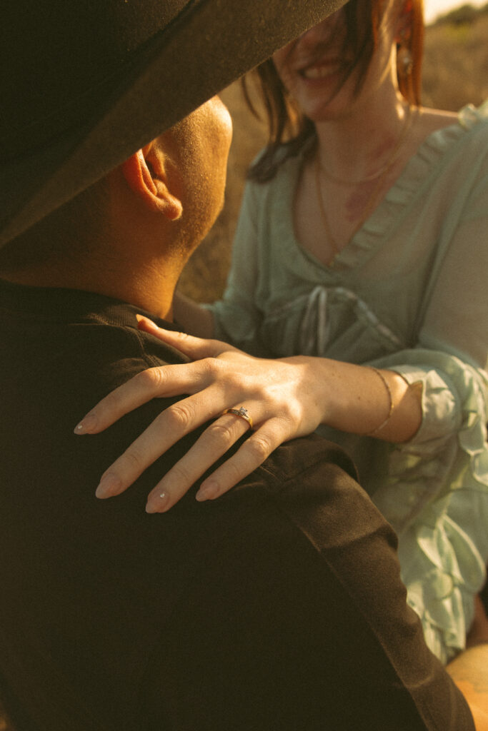 Lana Del Rey coded engagement session