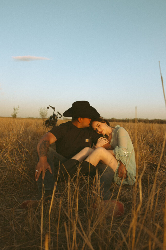 Lana Del Rey coded engagement session
