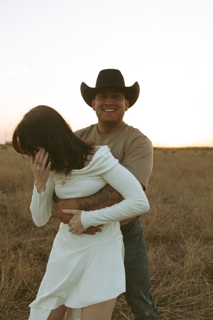 Lana Del Rey coded engagement session