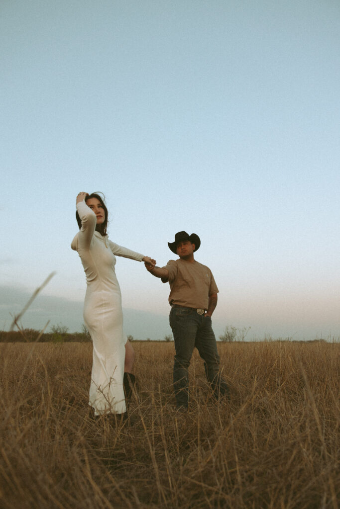 Lana Del Rey coded engagement session
