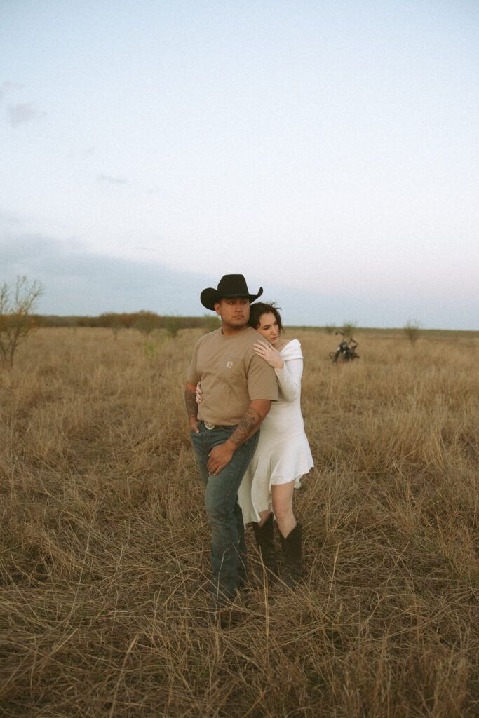 Lana Del Rey coded engagement session