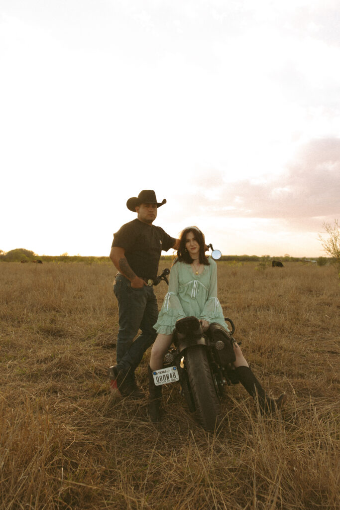 Lana Del Rey coded engagement session
