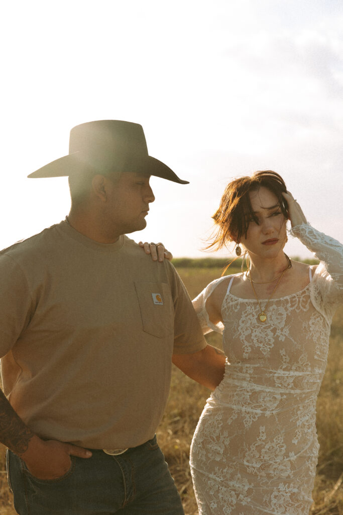 Lana Del Rey coded engagement session