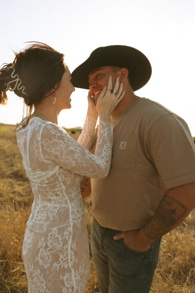 Lana Del Rey coded engagement session