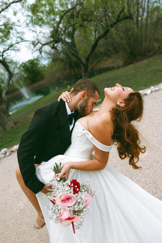 Anti-bride wedding Camino Real Ranch Dale Texas