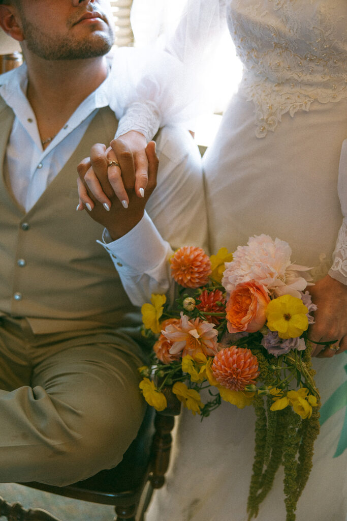 Intimate Fredericksburg Wedding