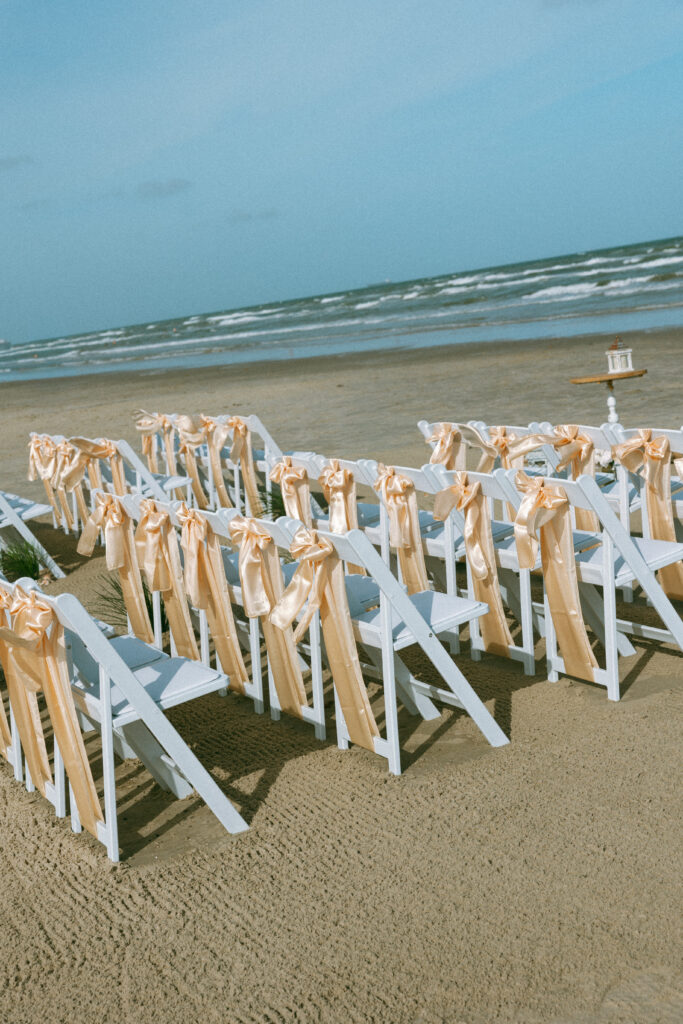 Intimate port aransas wedding
