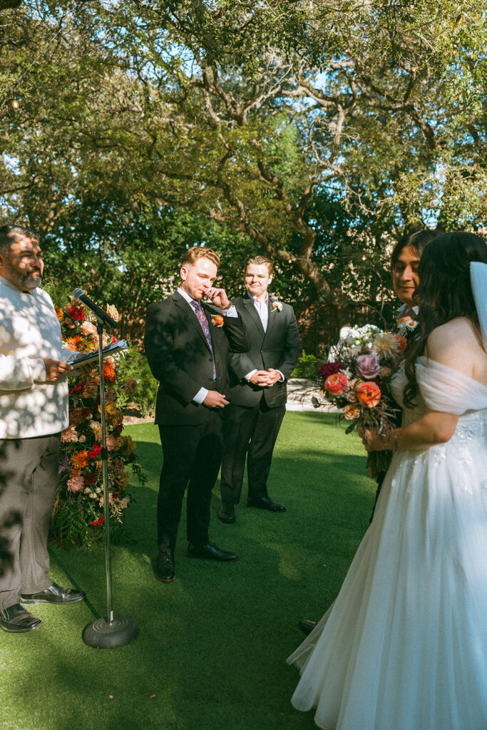 intimate San Antonio wedding