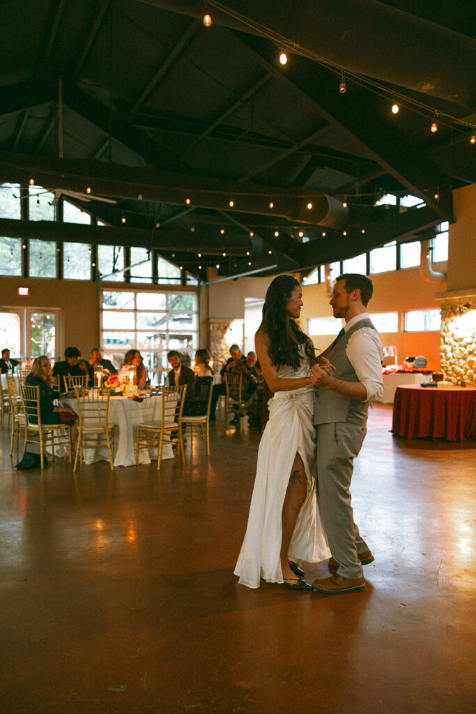 intimate wedding at the Veranda in San Antonio Texas