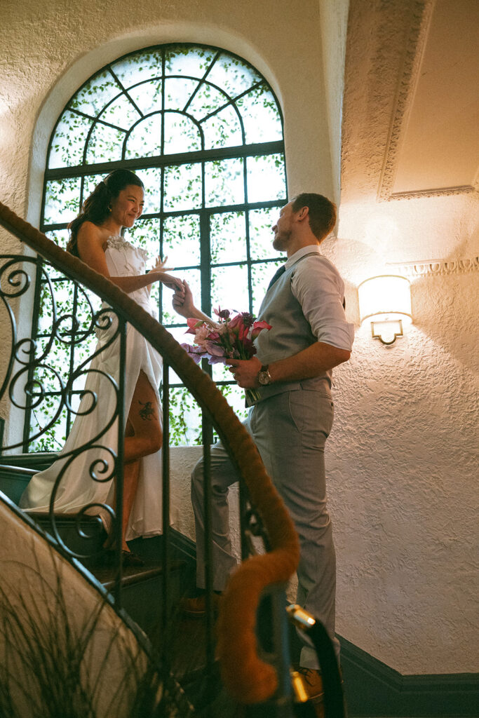 intimate wedding at the Veranda in San Antonio Texas