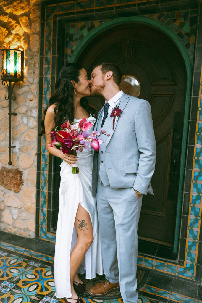 intimate wedding at the Veranda in San Antonio Texas