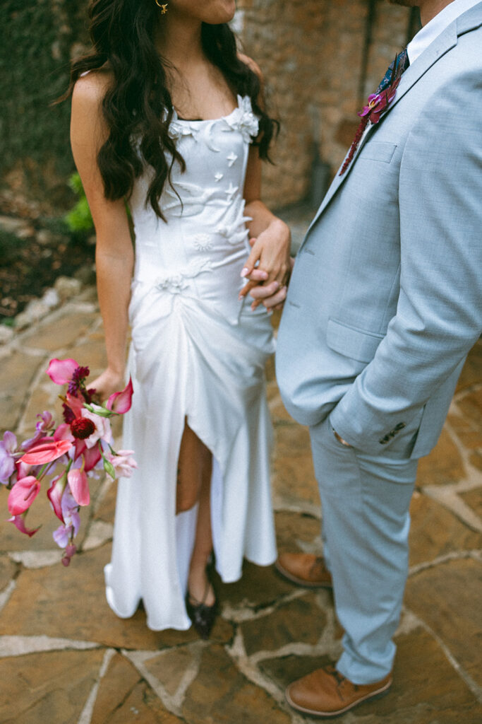 intimate wedding at the Veranda in San Antonio Texas