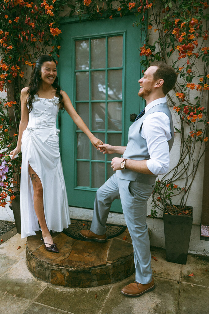 intimate wedding at the Veranda in San Antonio Texas