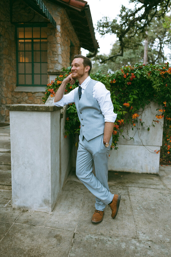 intimate wedding at the Veranda in San Antonio Texas