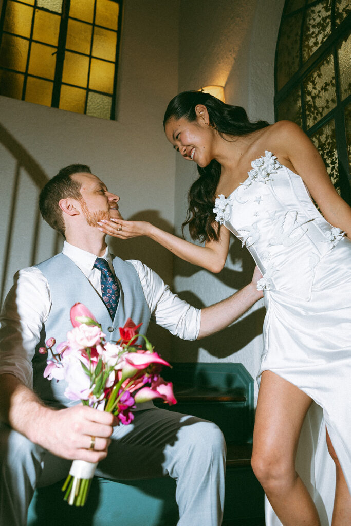 intimate wedding at the Veranda in San Antonio Texas